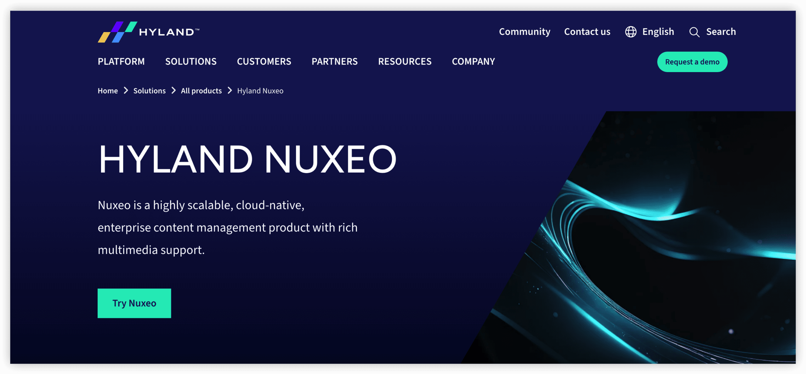 产品管理系统 Hyland Nuxeo 产品图