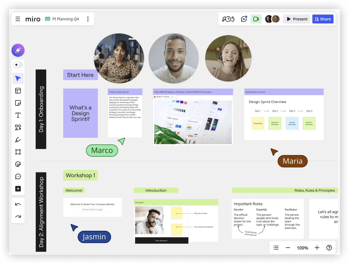 产品管理系统 Miro 产品图