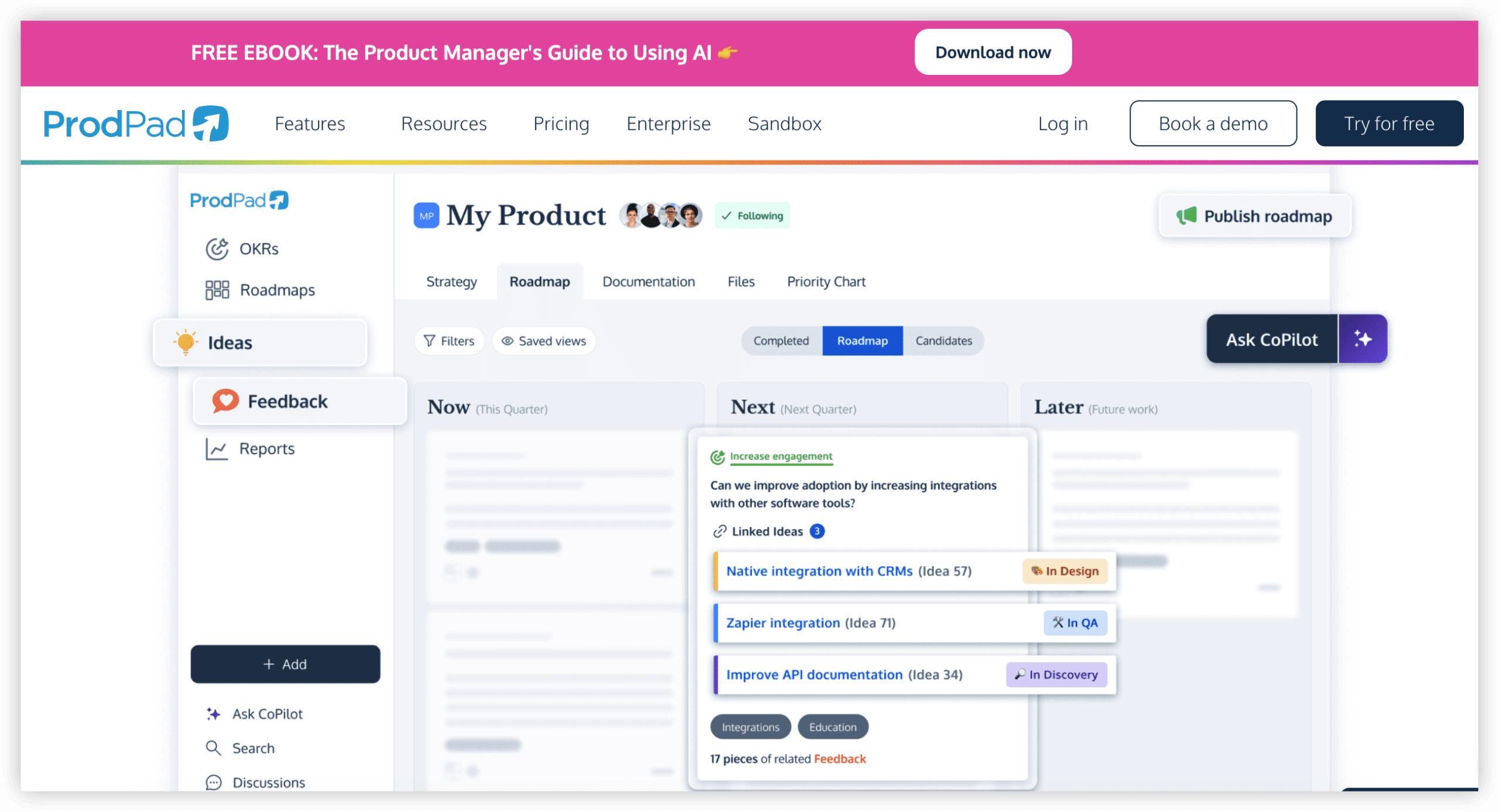 产品管理系统 ProdPad 产品图