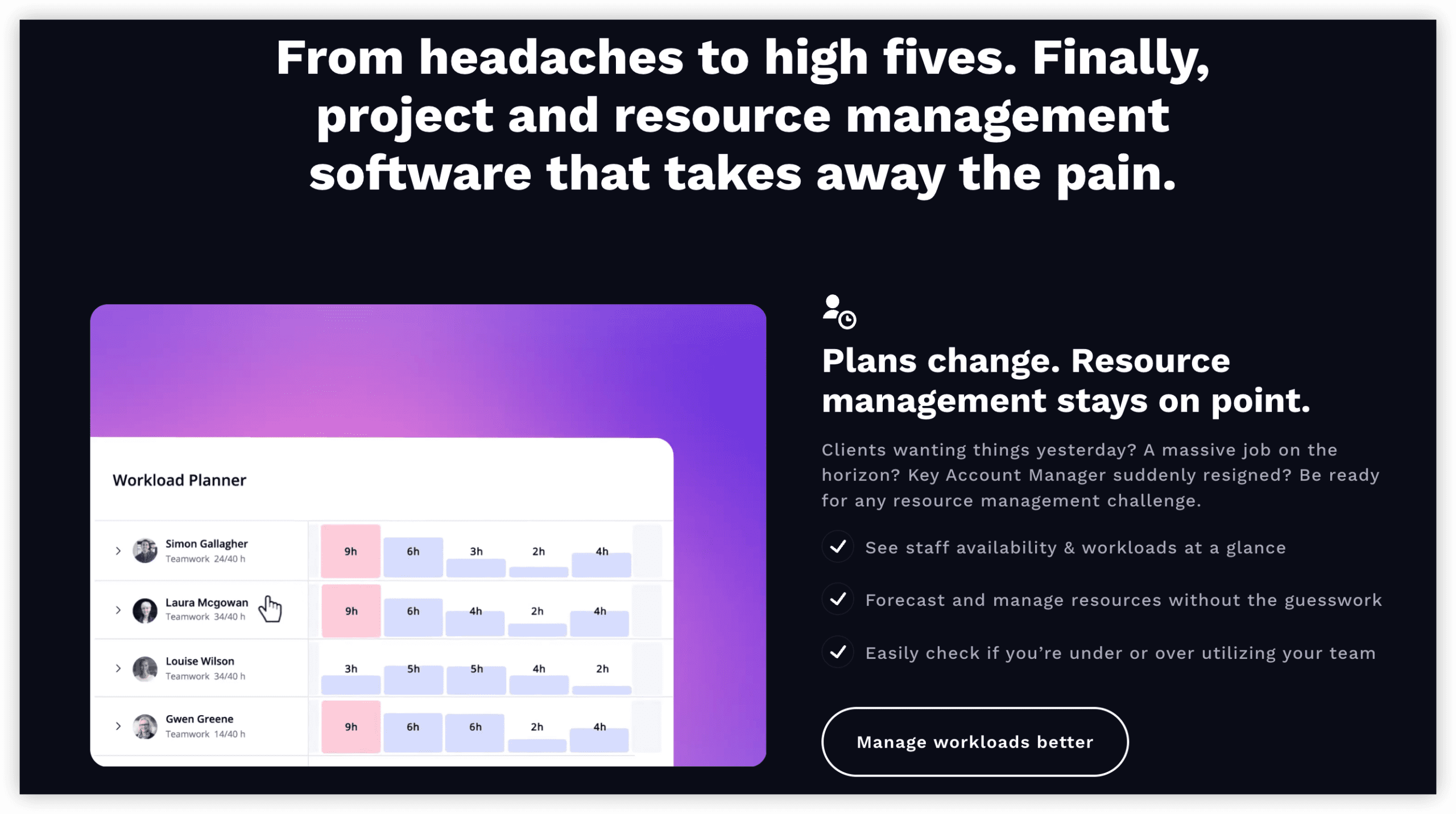 产品管理系统 Teamwork 产品图